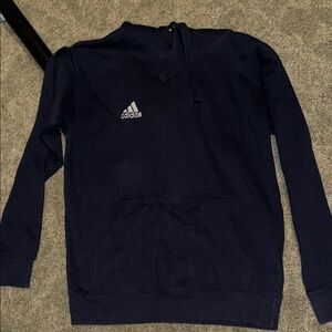 Adidas Dark Blue Sweatshirt with Logo